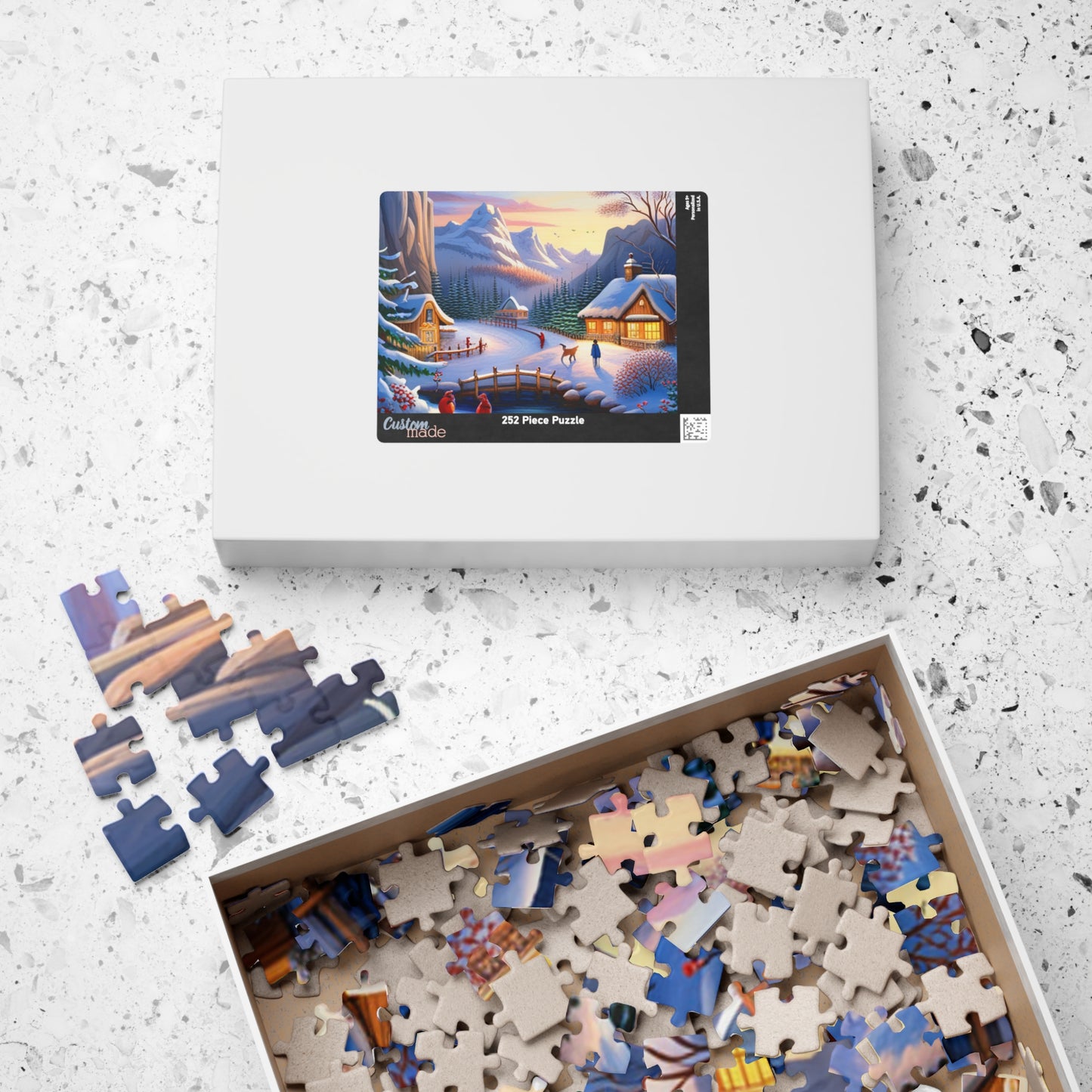 Winter Wonderland 250. piece puzzle. Fun and magical gift for friend or the family
