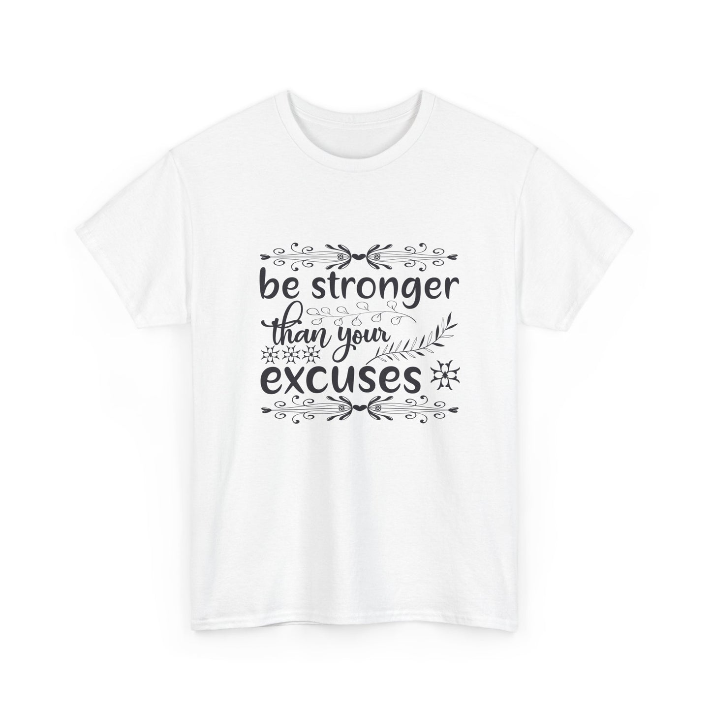 No Excuses Unisex Heavy Cotton Tee
