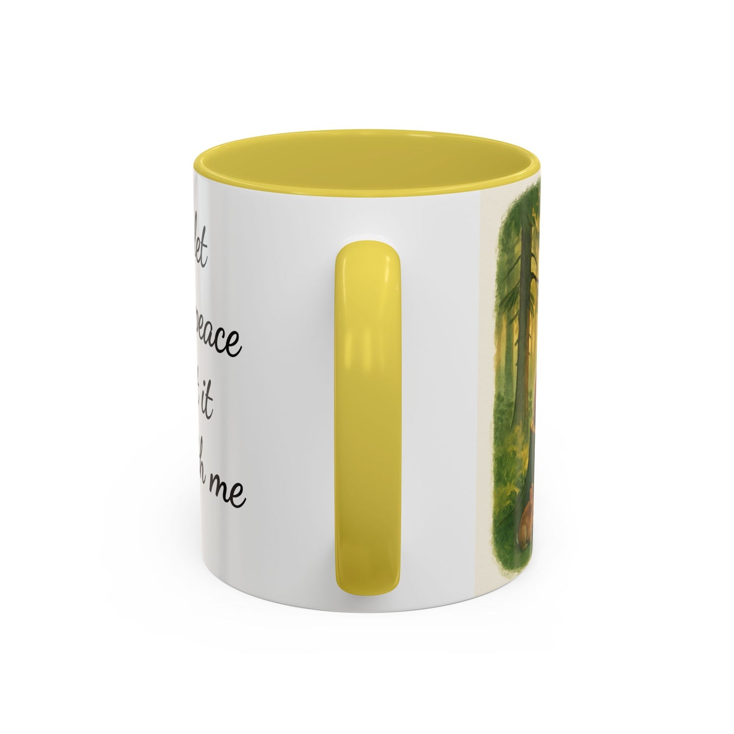 Copy of Inspirational Deer Mug — "Lord, let there be peace and let it begin with me"