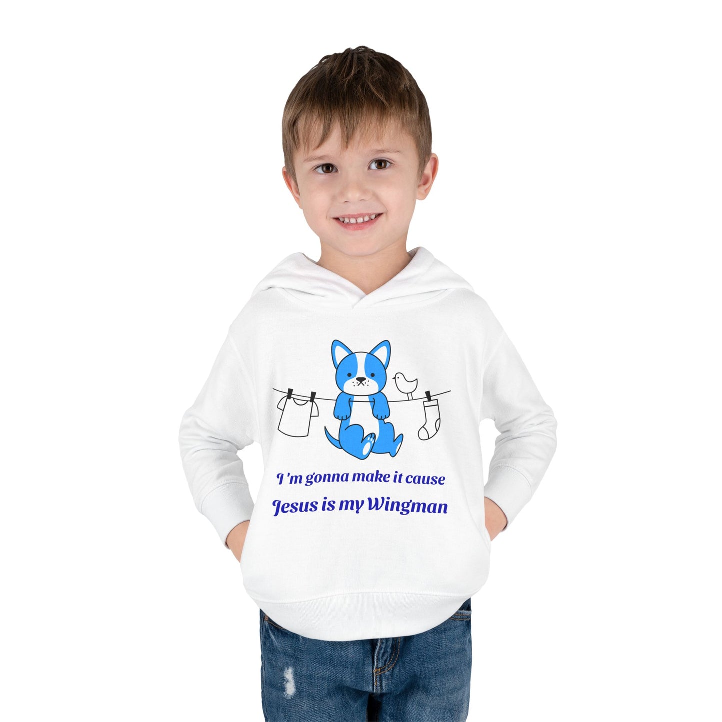Toddler Pullover Fleece Hoodie
