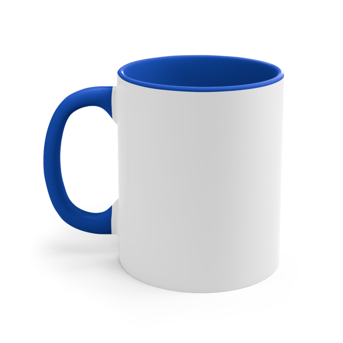 Christian Laundry Ribbon Mug — "I'm Covered by Jesus" Accent Coffee Cup