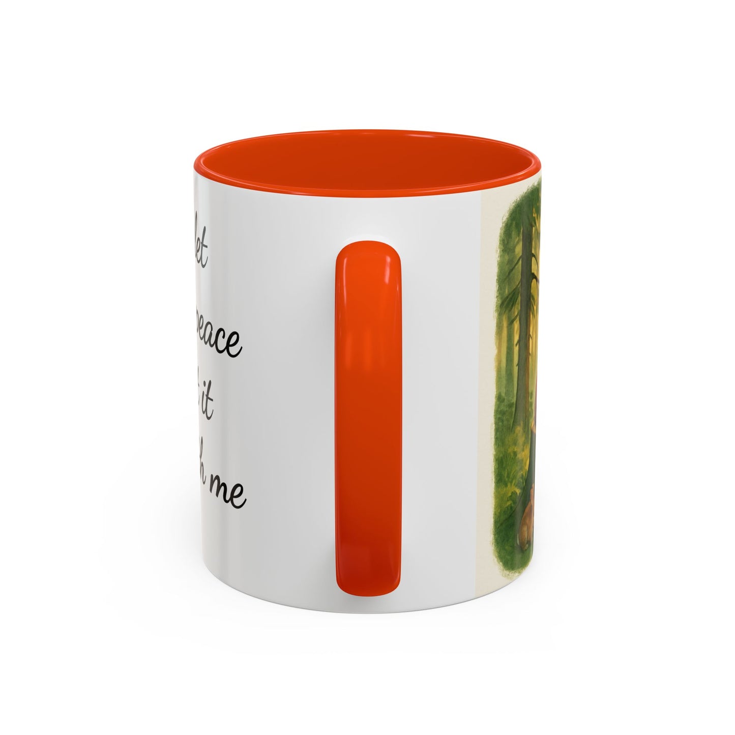 Copy of Inspirational Deer Mug — "Lord, let there be peace and let it begin with me"