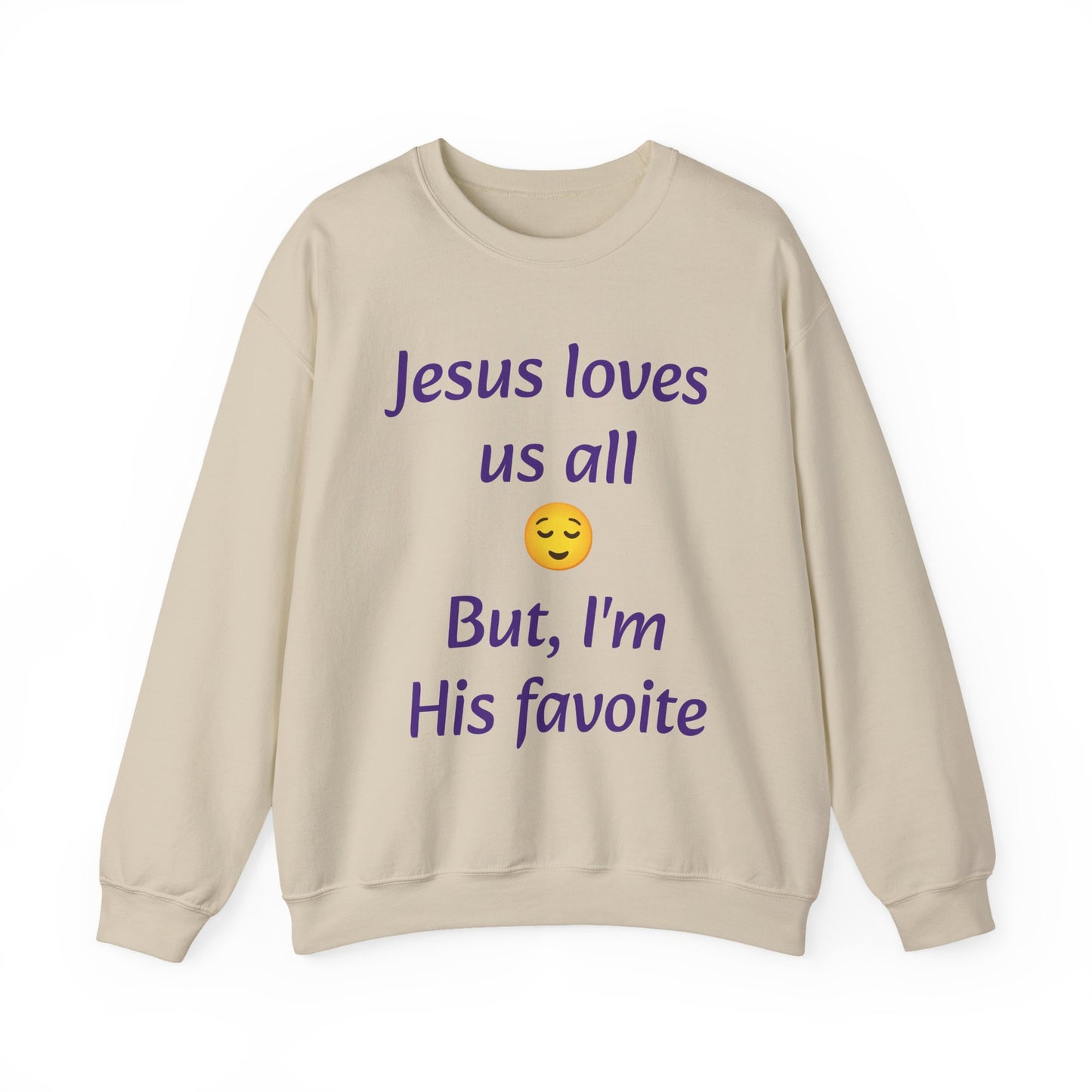 Fun loving with happy, joking, joyful message.  Great gift or fun for yourself to gift.  Unisex Heavy Blend™ Crewneck Sweatshirt