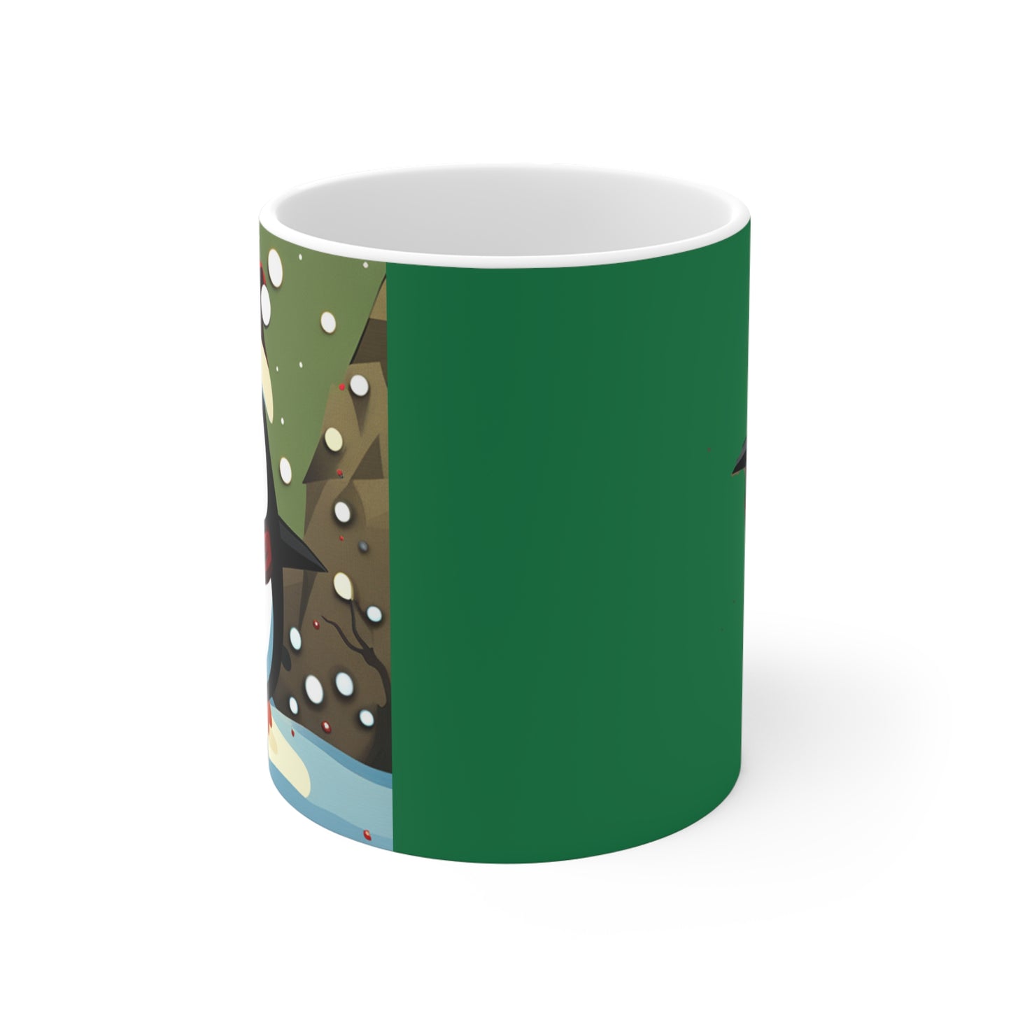 Fun, Happy, Cheerful, Let it Snow Ceramic Mugs (11oz\15Fun, oz) Perfect gift for self or a friend