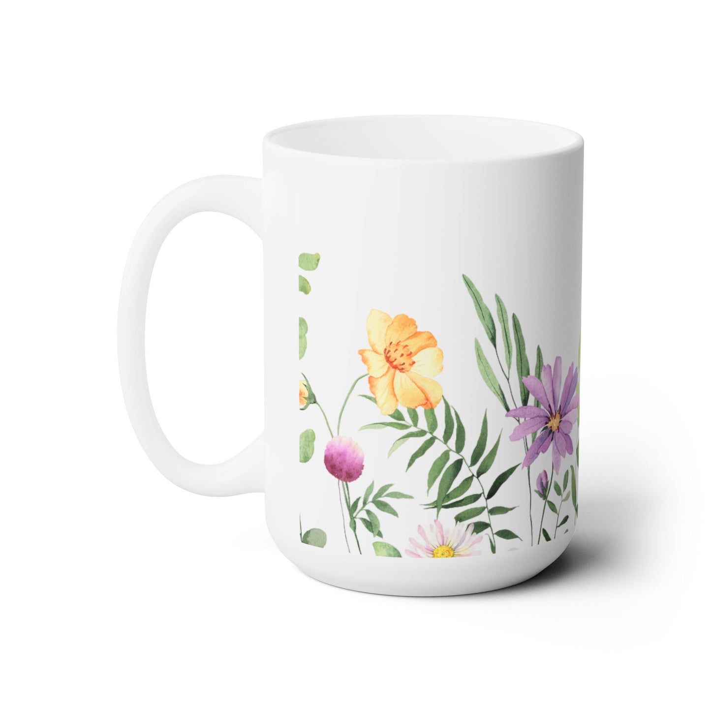 Happy, Joyful gift Ceramic Mug 15oz