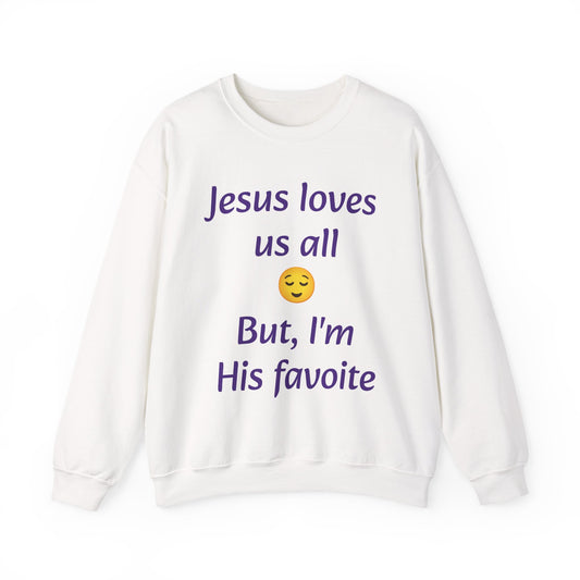Fun loving with happy, joking, joyful message.  Great gift or fun for yourself to gift.  Unisex Heavy Blend™ Crewneck Sweatshirt