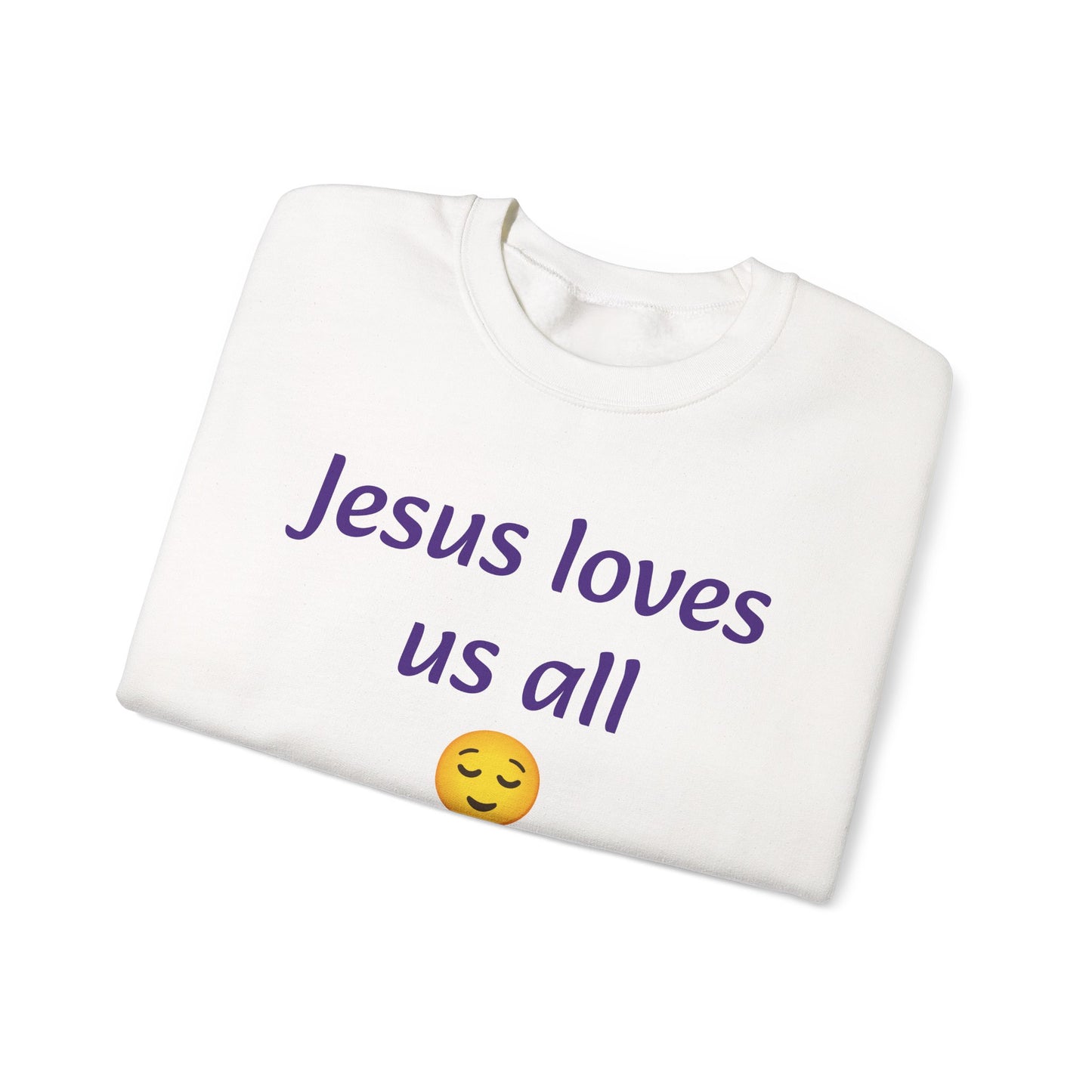 Fun loving with happy, joking, joyful message.  Great gift or fun for yourself to gift.  Unisex Heavy Blend™ Crewneck Sweatshirt