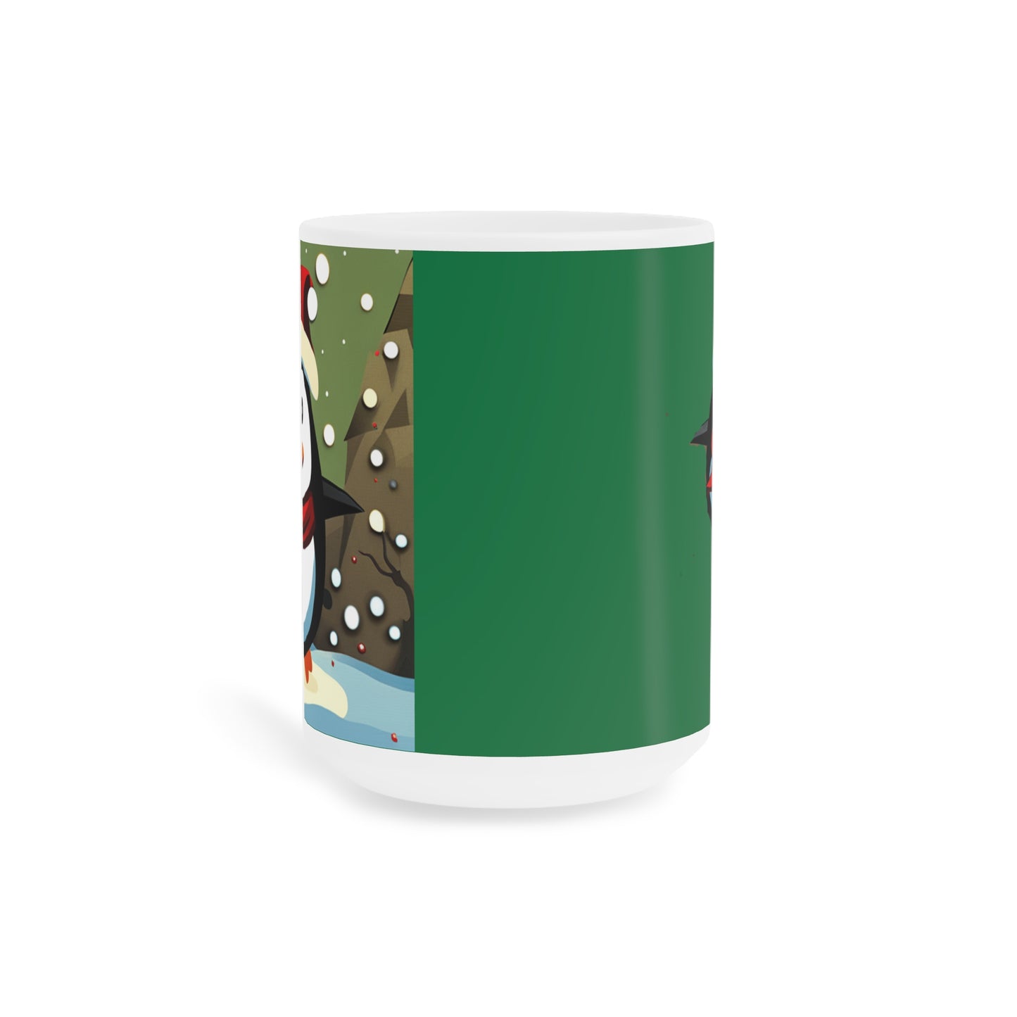Fun, Happy, Cheerful, Let it Snow Ceramic Mugs (11oz\15Fun, oz) Perfect gift for self or a friend