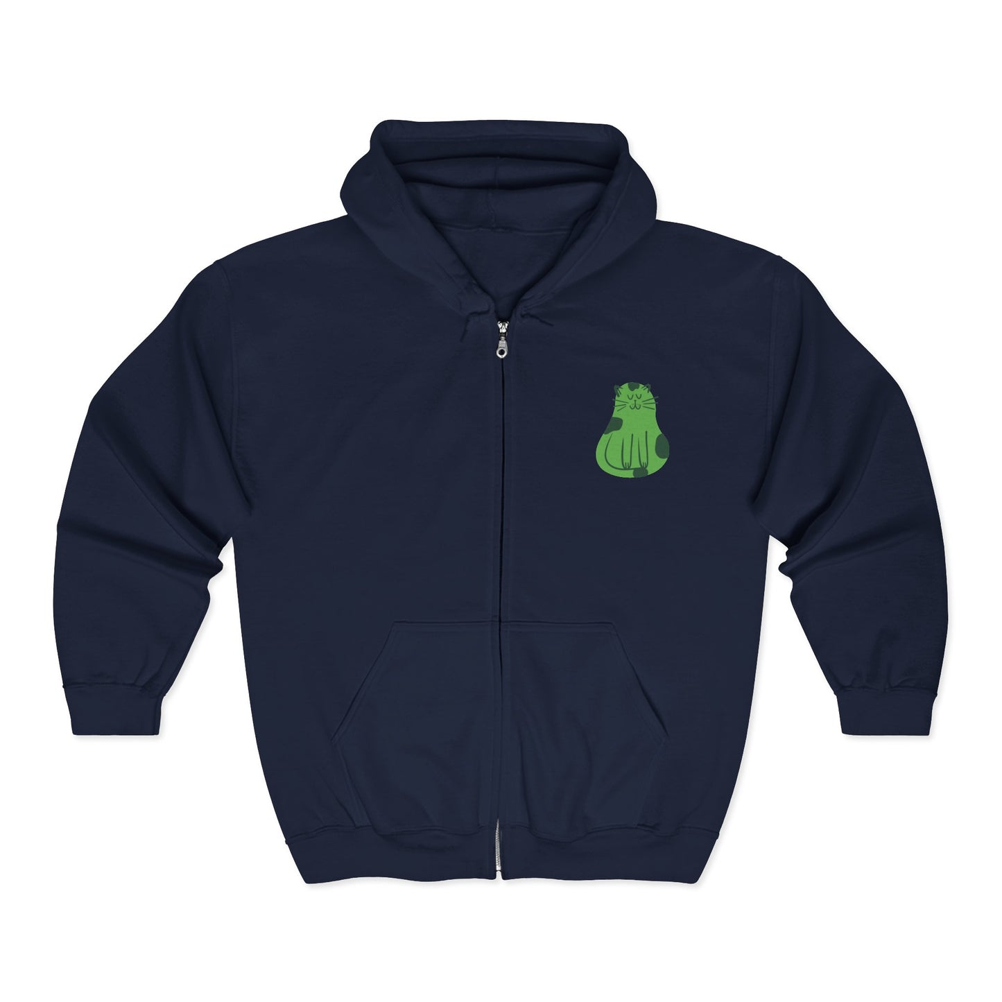 Perfect for Cat Lovers. Fun.  Unisex Heavy Blend™ Full Zip Hooded Sweatshirt