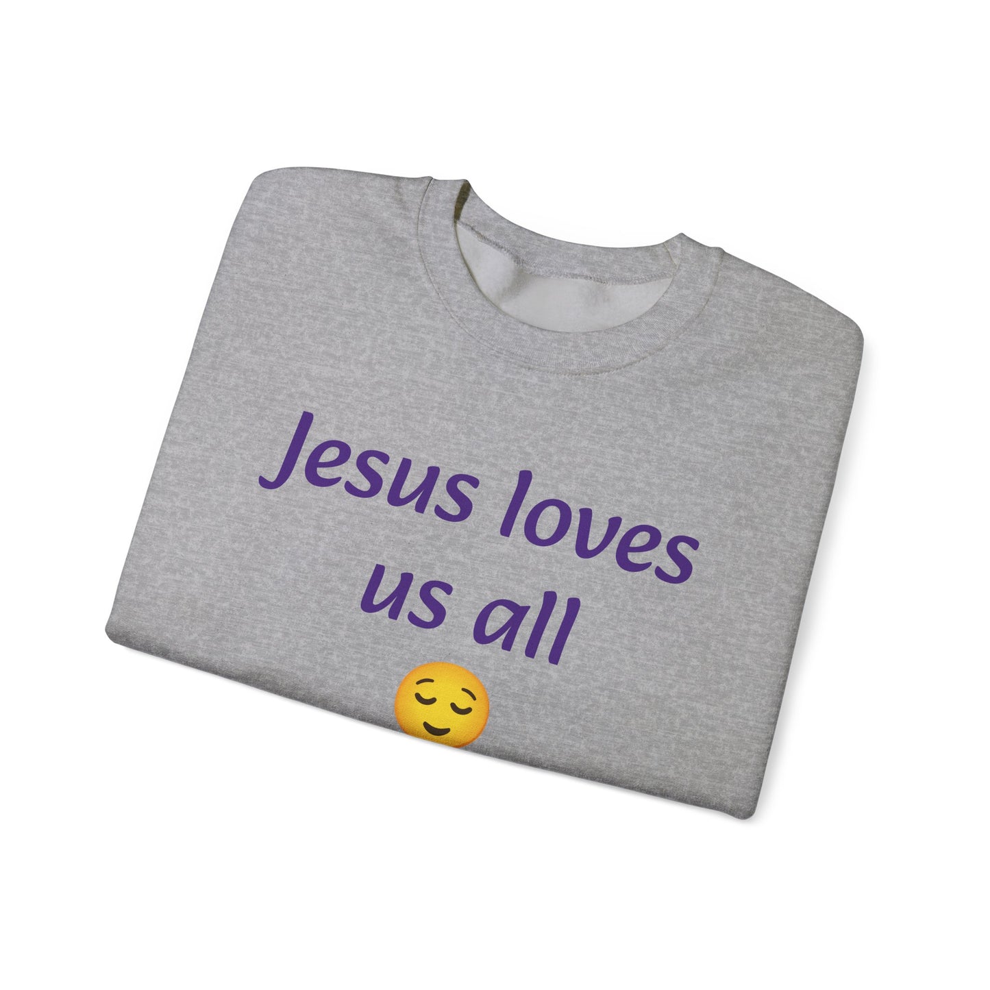Fun loving with happy, joking, joyful message.  Great gift or fun for yourself to gift.  Unisex Heavy Blend™ Crewneck Sweatshirt