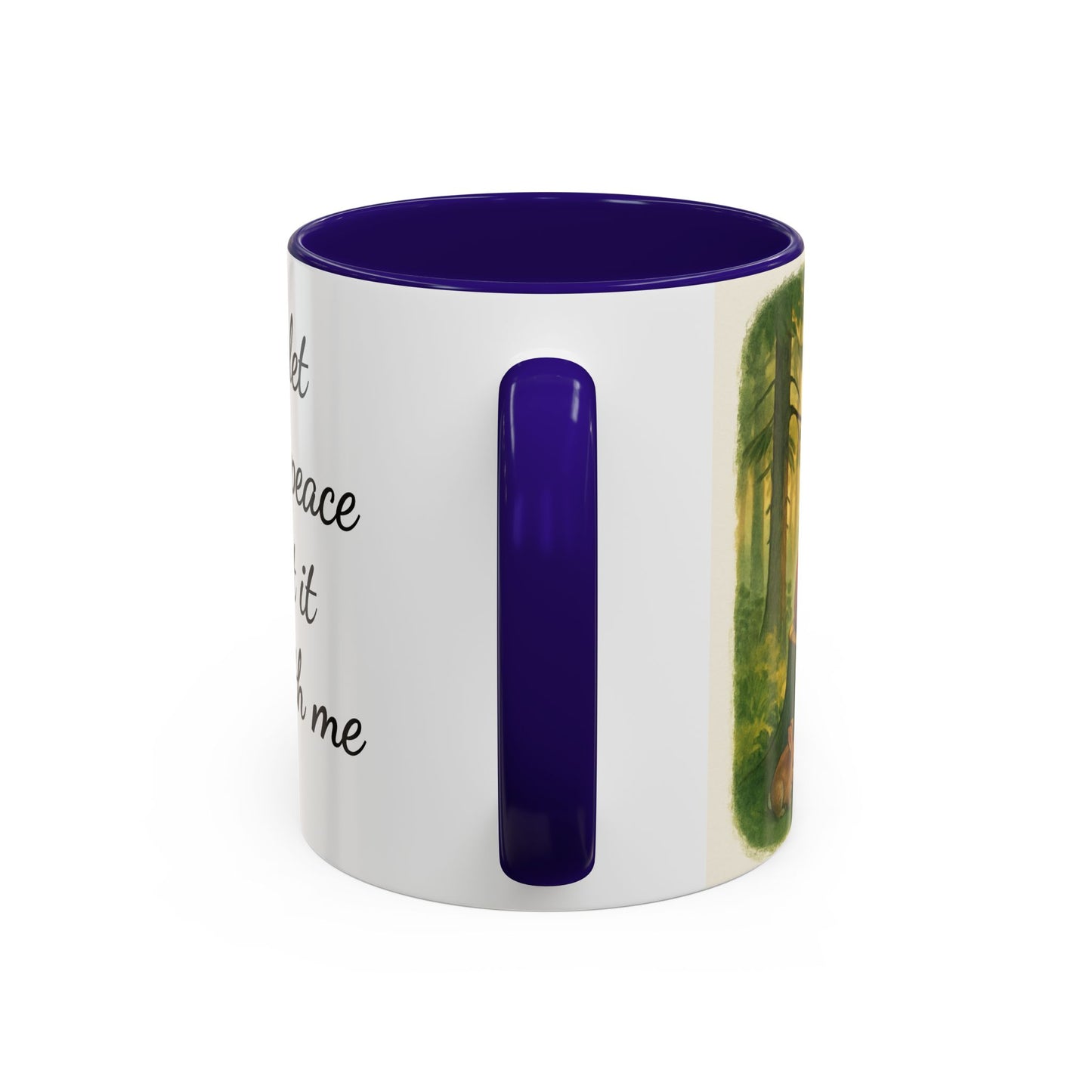 Copy of Inspirational Deer Mug — "Lord, let there be peace and let it begin with me"