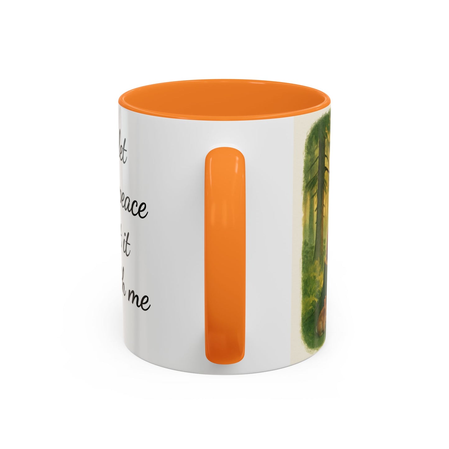Copy of Inspirational Deer Mug — "Lord, let there be peace and let it begin with me"