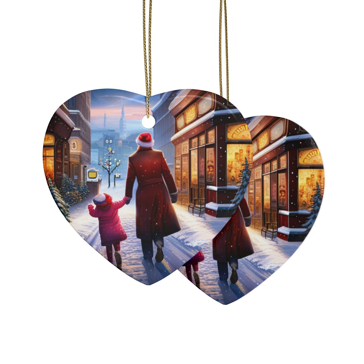 Christmas Joy Ceramic Ornaments (1pcs, 5pcs, 10pcs, 20pcs)