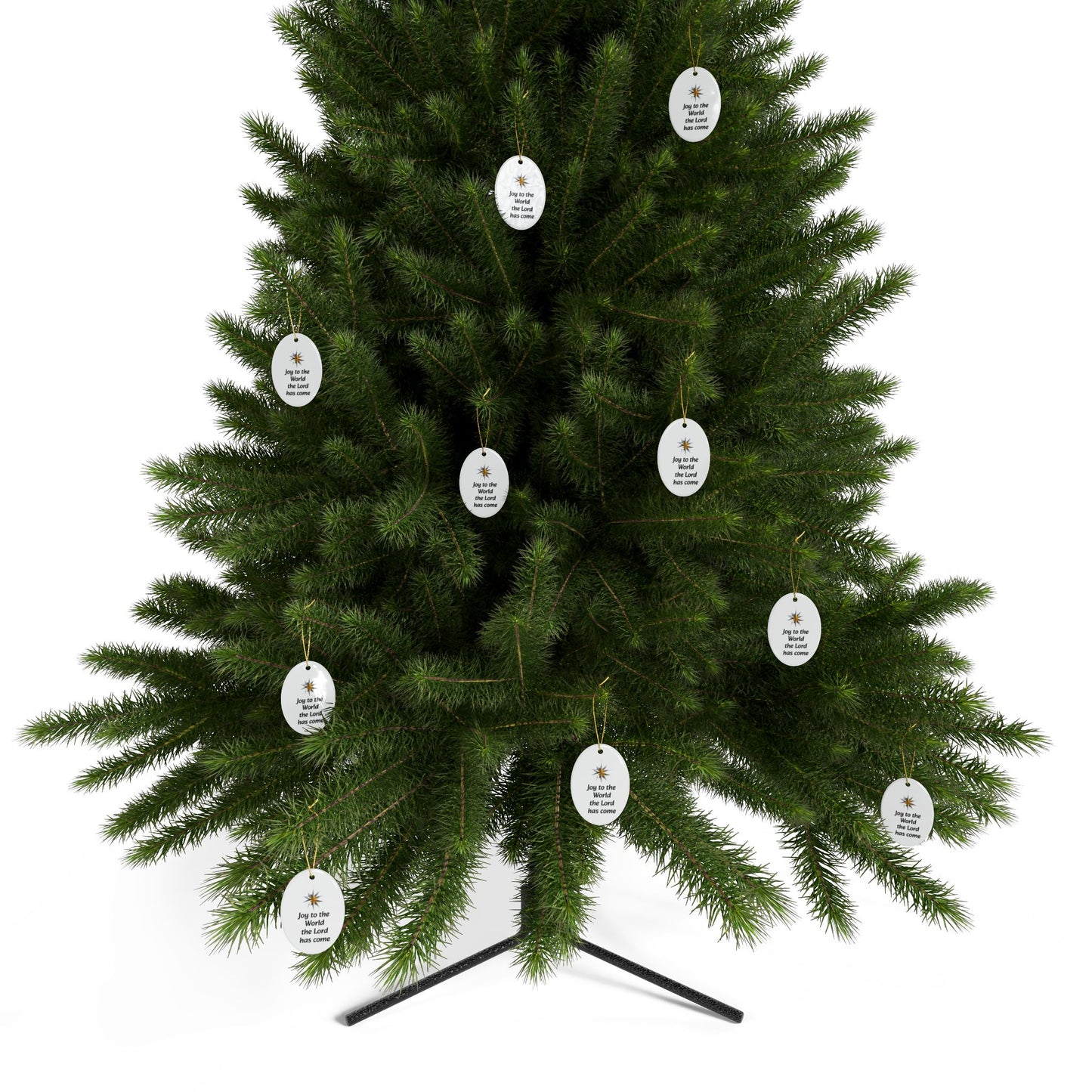 Joy to the World Ceramic Ornaments (1pcs, 5pcs, 10pcs, 20pcs)