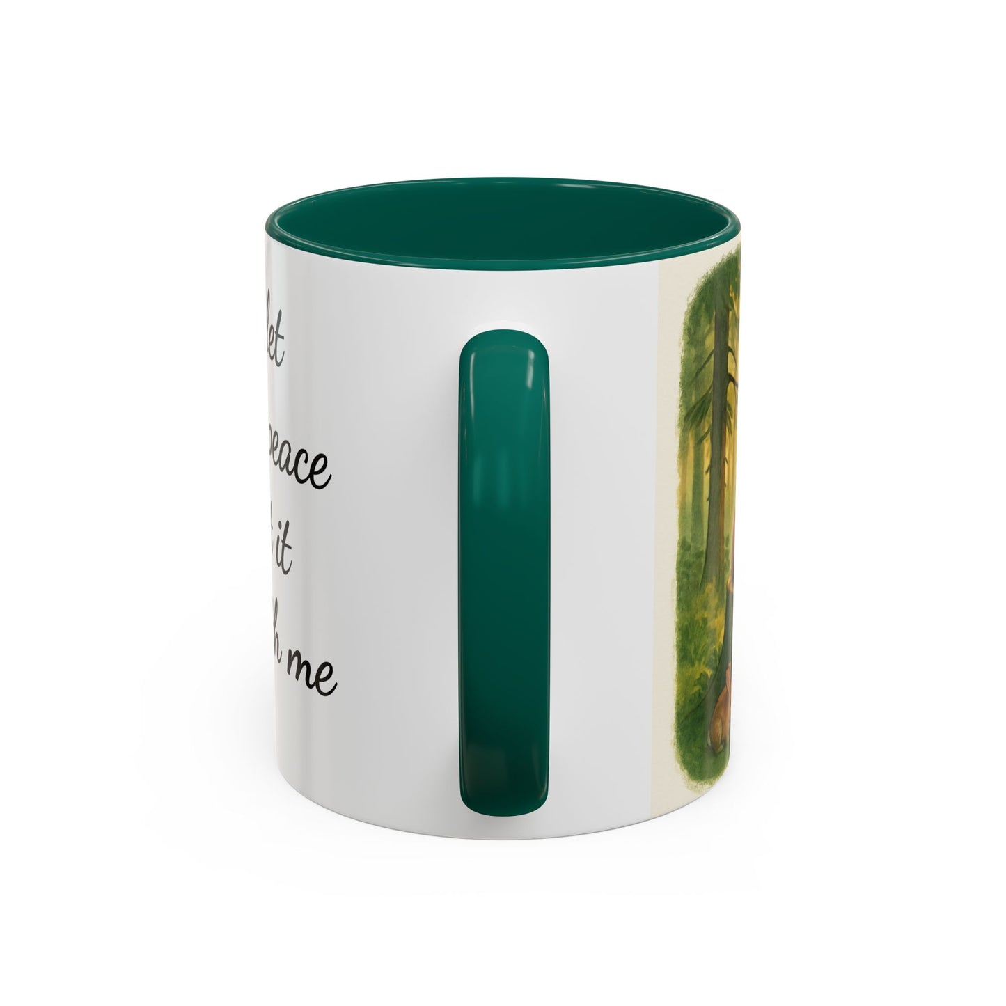 Copy of Inspirational Deer Mug — "Lord, let there be peace and let it begin with me"