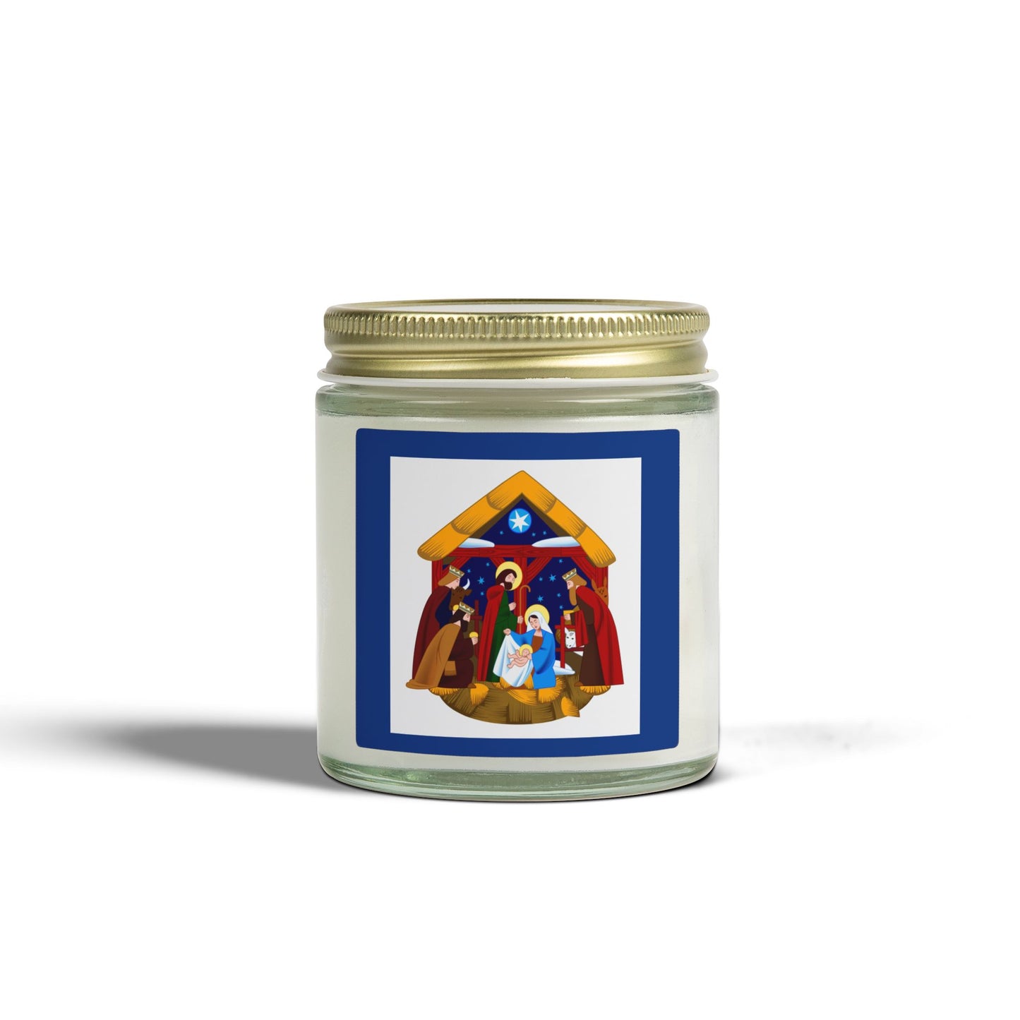 Nativity Scene Scented Candles, Cozy Home Decor, Holiday Gift, Aromatherapy, Christmas, Spiritual Healing, Unique Candles