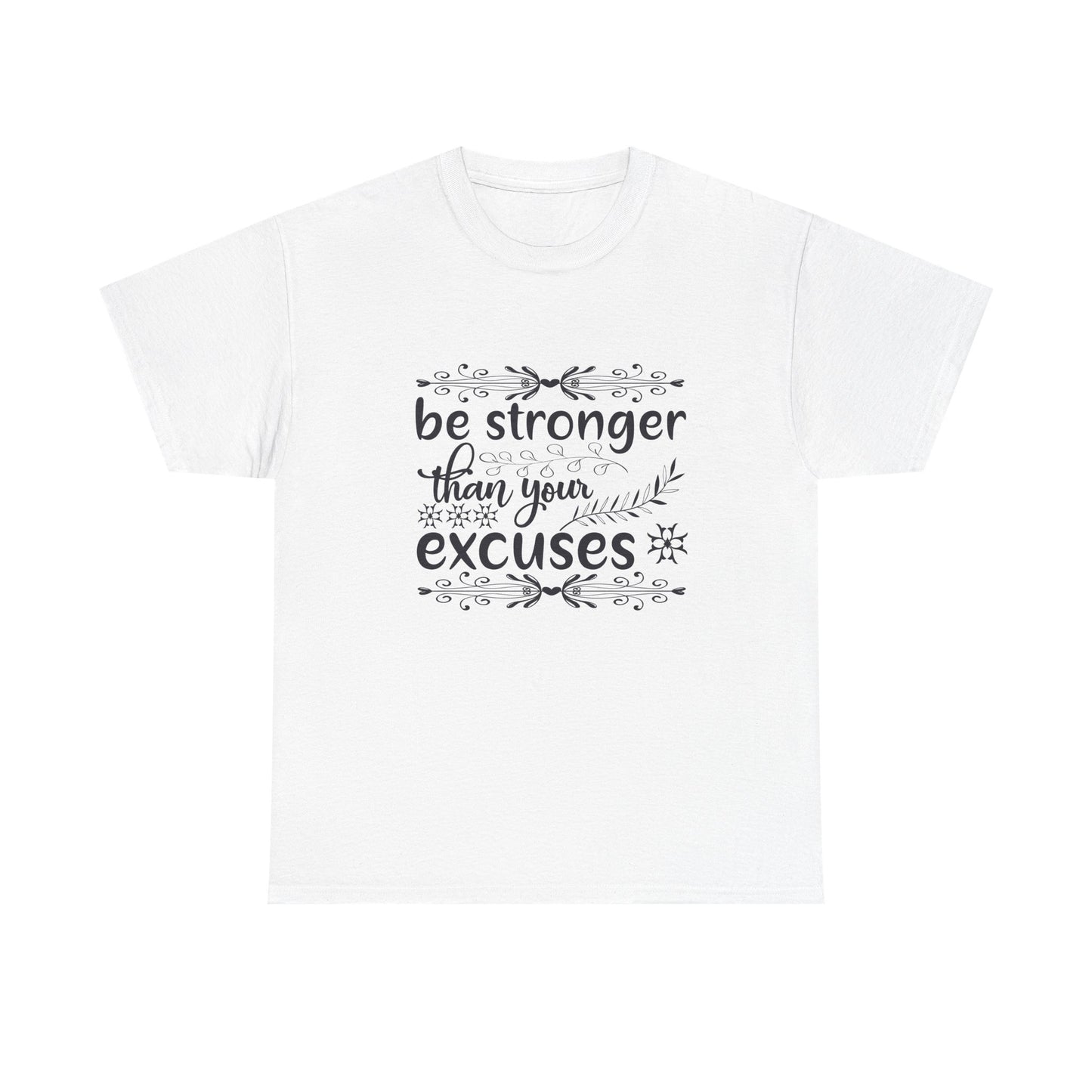 No Excuses Unisex Heavy Cotton Tee