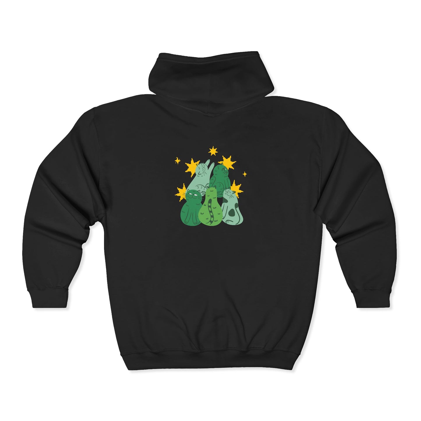 Perfect for Cat Lovers. Fun.  Unisex Heavy Blend™ Full Zip Hooded Sweatshirt