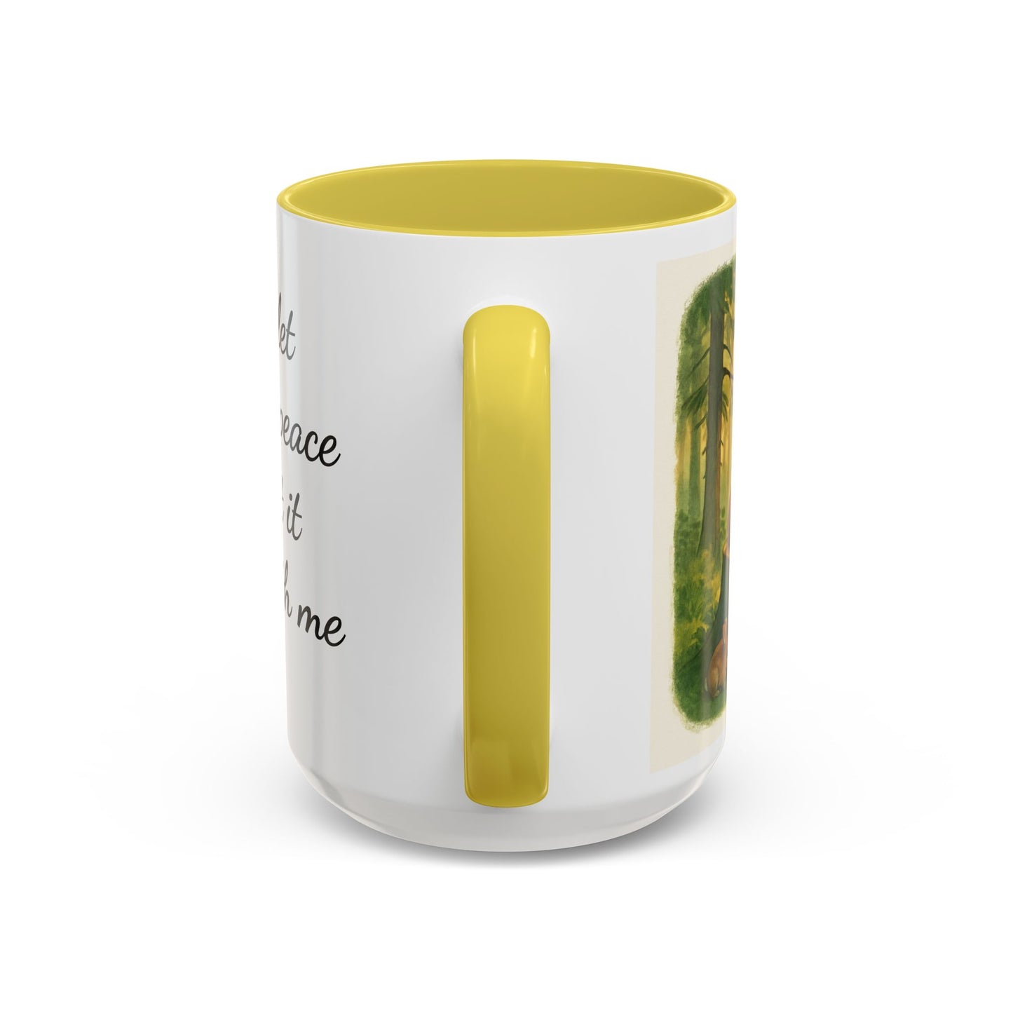 Copy of Inspirational Deer Mug — "Lord, let there be peace and let it begin with me"
