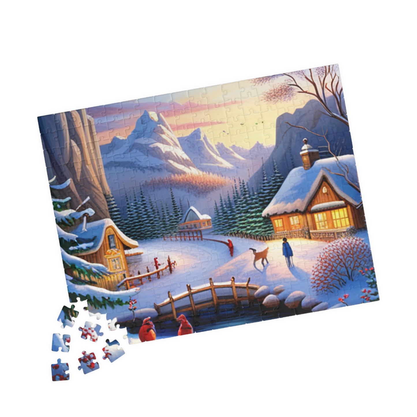Winter Wonderland 250. piece puzzle. Fun and magical gift for friend or the family