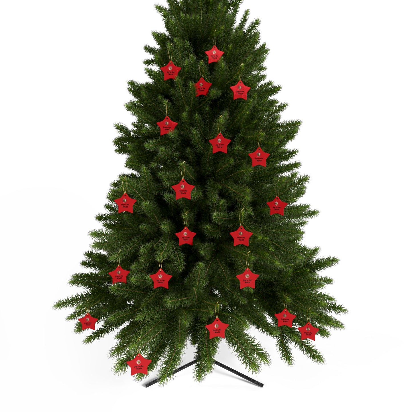Joy to the World Ceramic Ornaments (1pcs, 5pcs,10 and 20 piece bundles). Wonderful individual gifts
