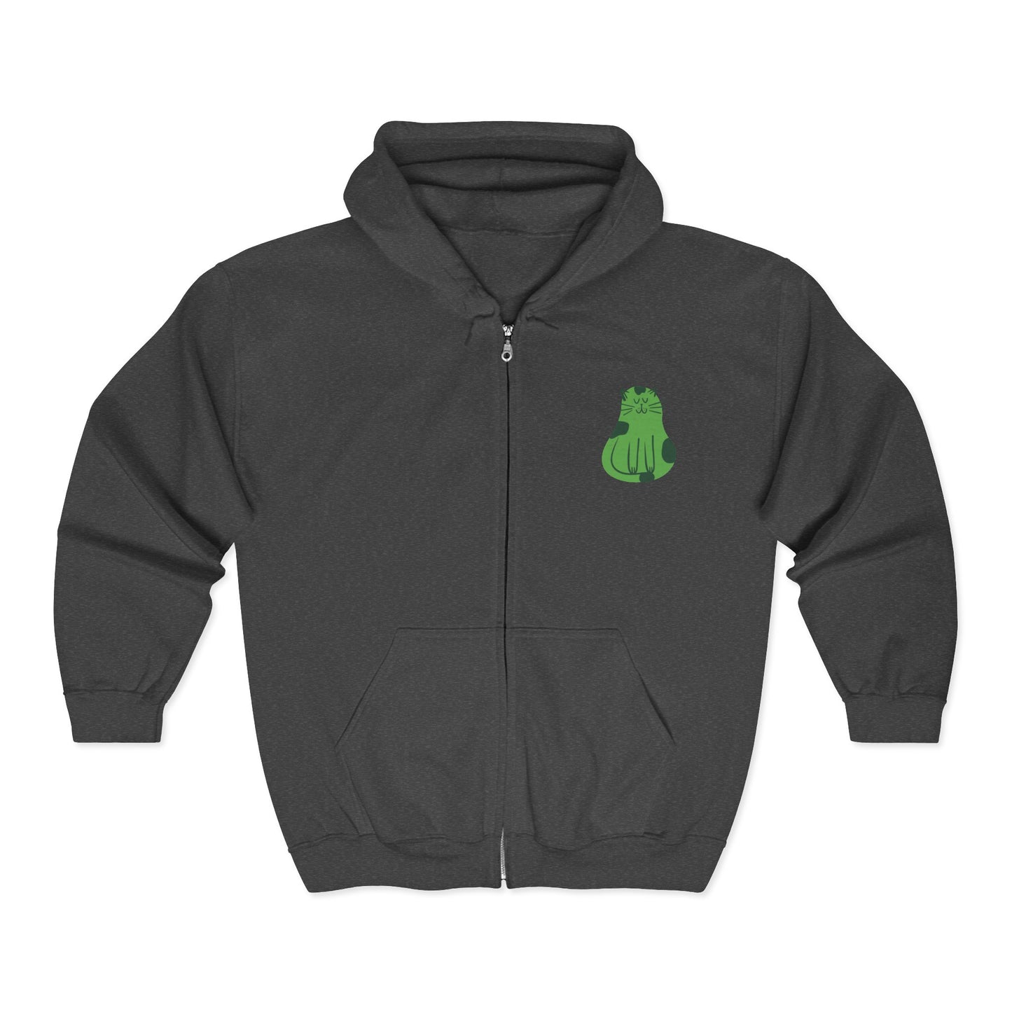 Perfect for Cat Lovers. Fun.  Unisex Heavy Blend™ Full Zip Hooded Sweatshirt