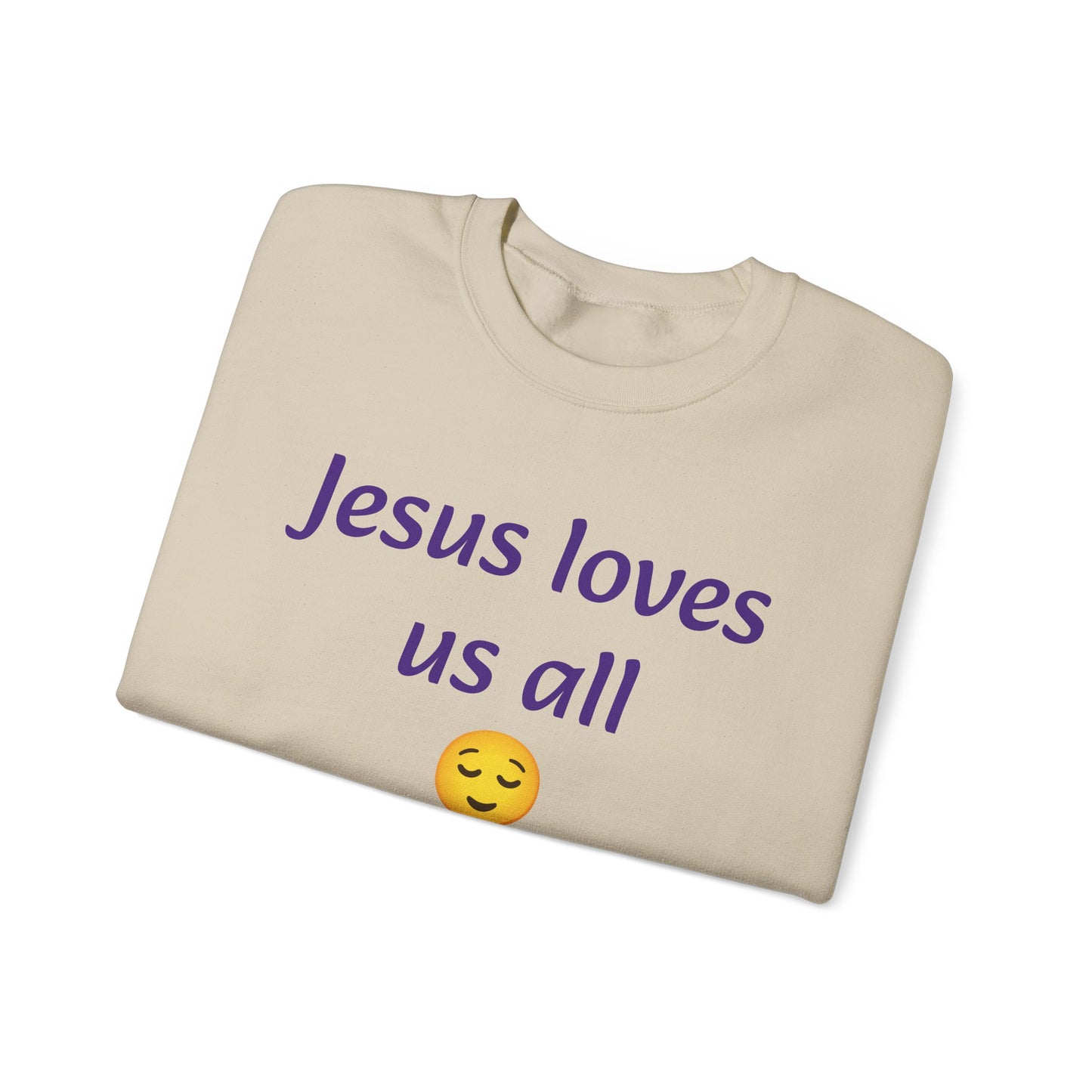 Fun loving with happy, joking, joyful message.  Great gift or fun for yourself to gift.  Unisex Heavy Blend™ Crewneck Sweatshirt