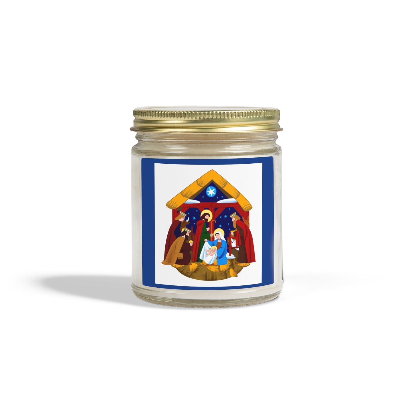 Nativity Scene Scented Candles, Cozy Home Decor, Holiday Gift, Aromatherapy, Christmas, Spiritual Healing, Unique Candles