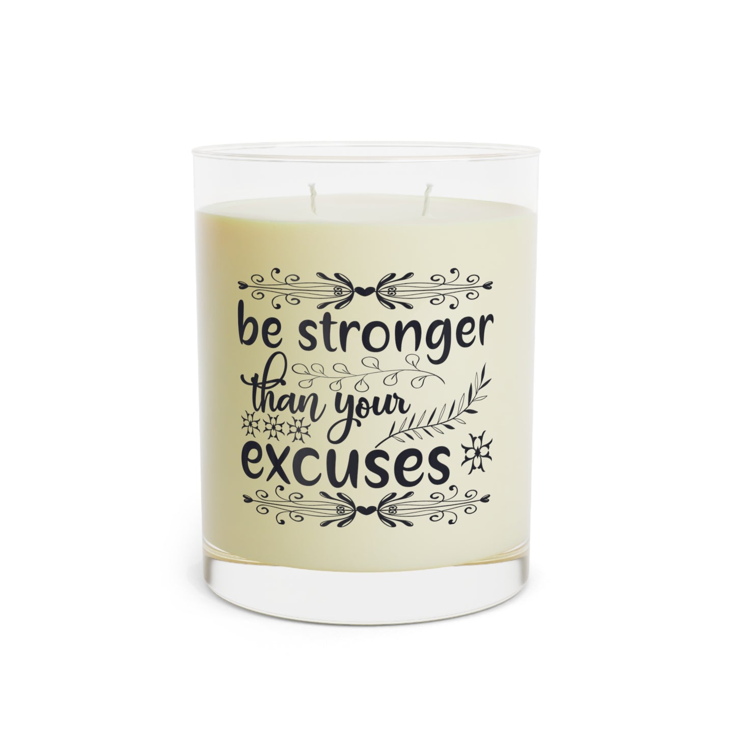 Scented Candle - Full Glass, 11oz
