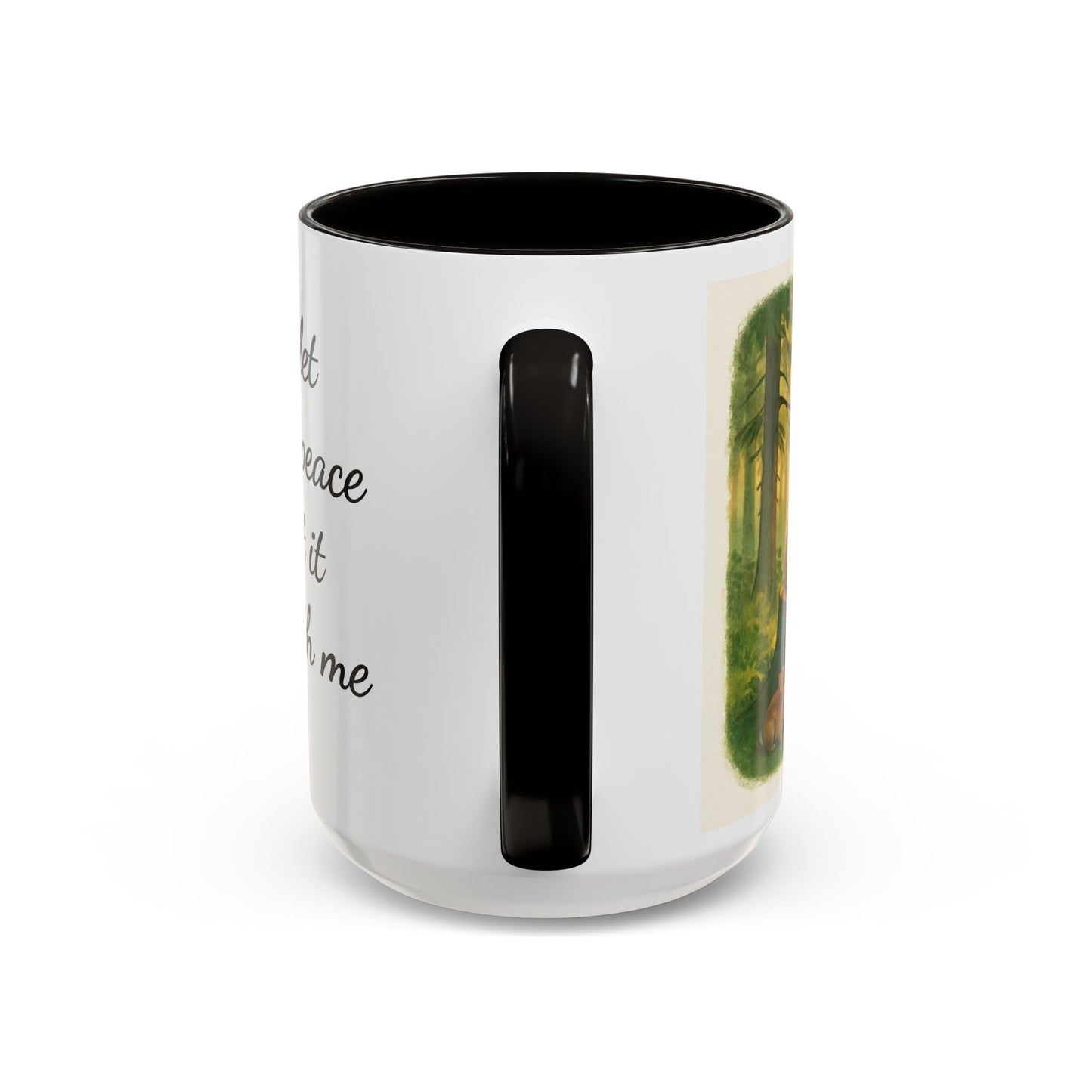 Copy of Inspirational Deer Mug — "Lord, let there be peace and let it begin with me"