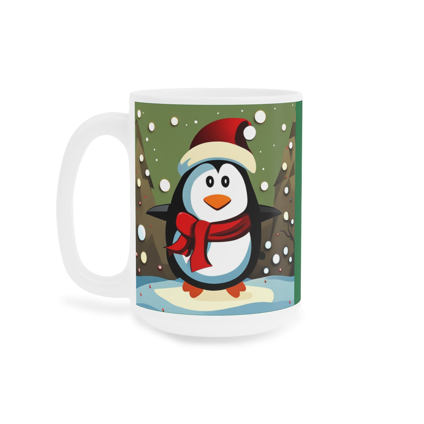 Fun, Happy, Cheerful, Let it Snow Ceramic Mugs (11oz\15Fun, oz) Perfect gift for self or a friend